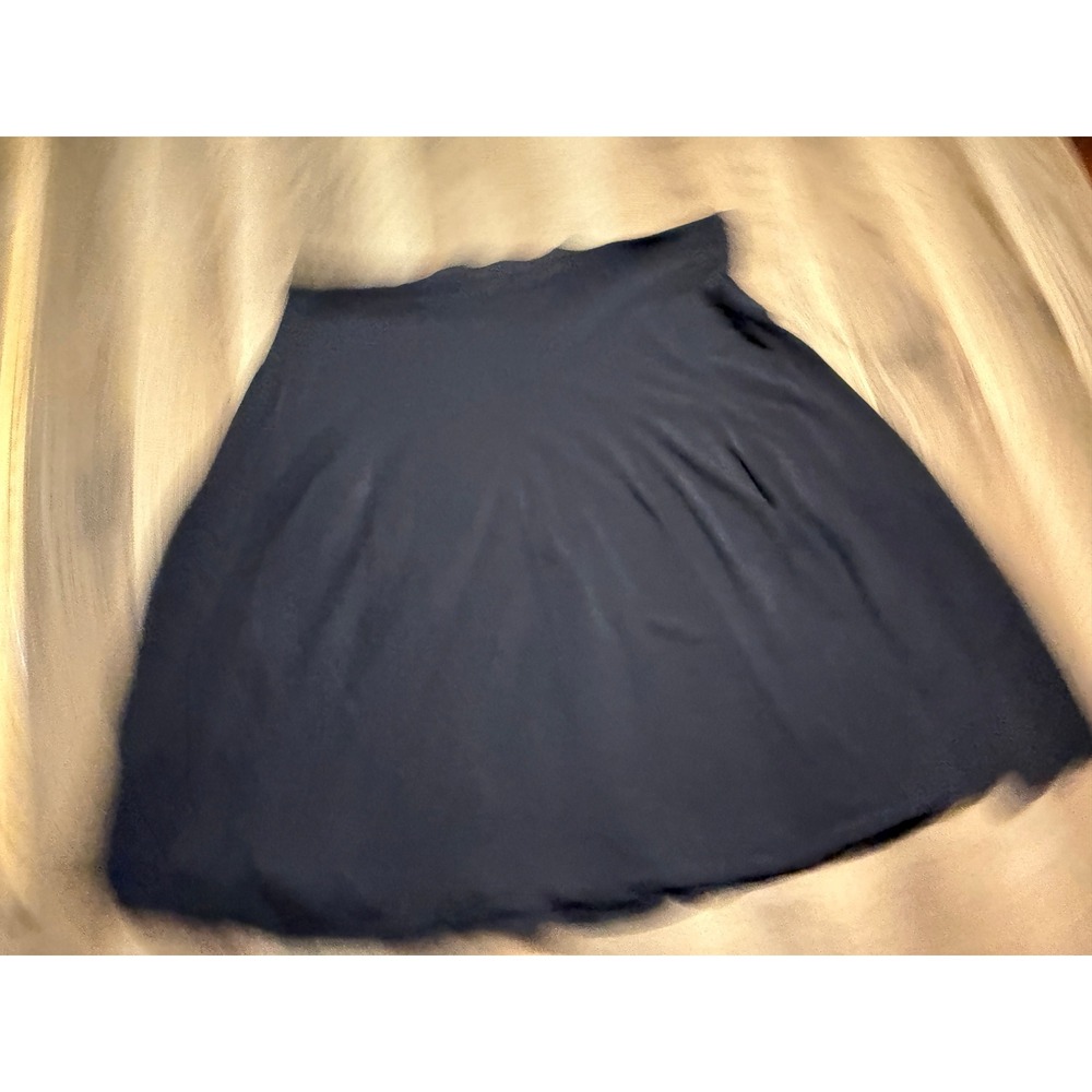 East 5th Skirt Women Size XL Black Skirt Elastic Waist Flowy A-Line